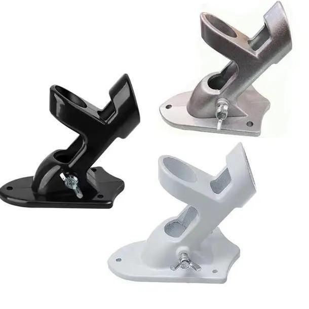 Bracket Tiang Bendera Holder Tiang Bendera Dinding Dudukan Tiang Bendera Aluminium