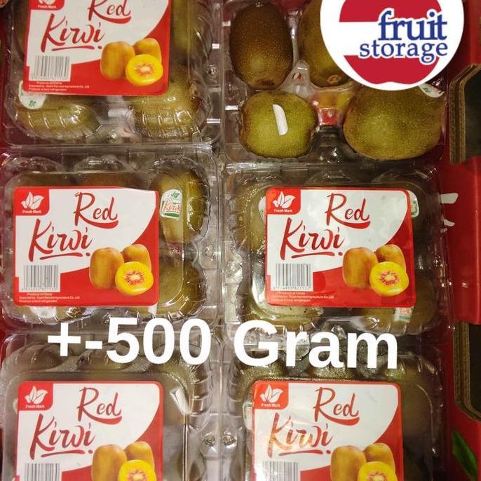 Frutexz- Buah Kiwi Merah / Red Kiwi Import Fresh