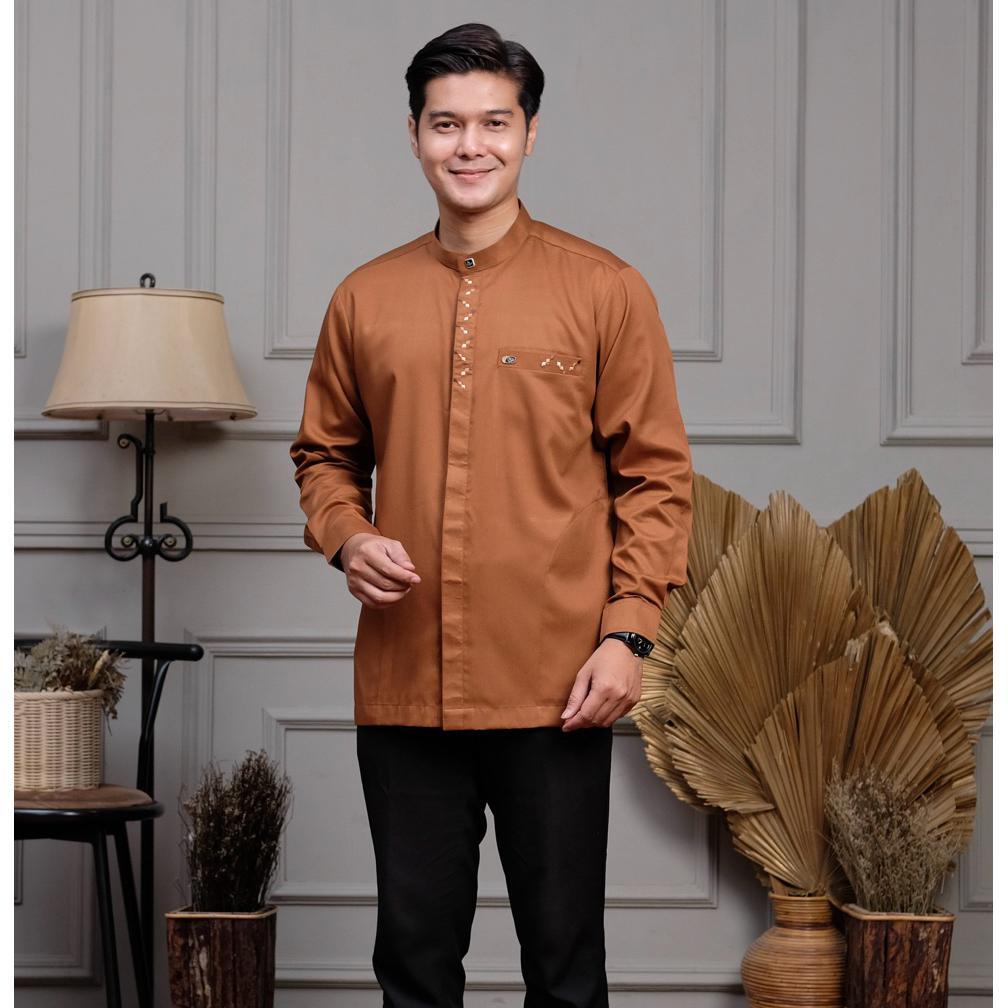 ORIGINAL KEMEJA KOKO PRIA DEWASA BIN HASYIM [KEMKO HAMZAH]