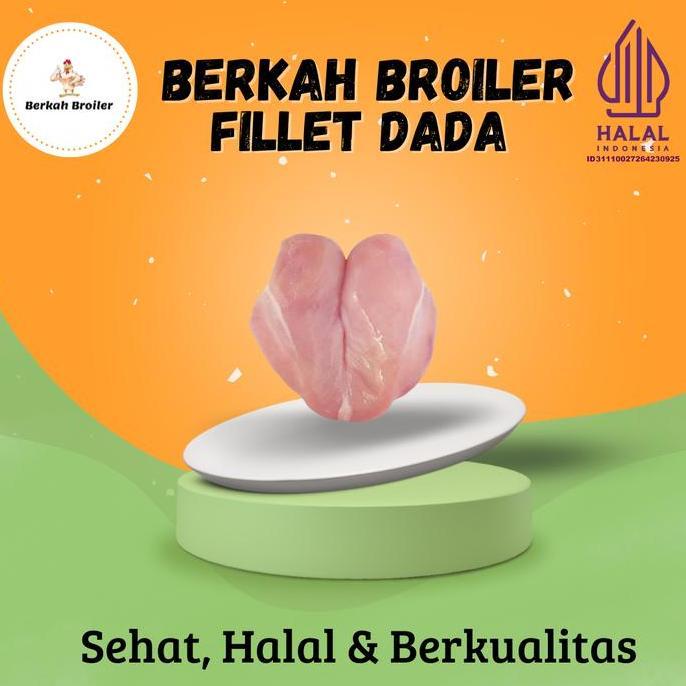Bigwood- Fillet Dada Ayam Frozen / Boneless Dada Ayam Frozen 1Kg