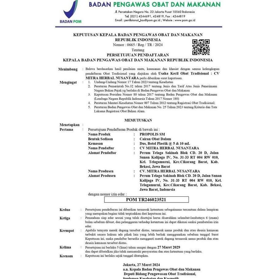 Feminin- Tetes Propolis Sm Untuk Abses Gusi, Sakit Gusi, Gusi Bengkak, Gusi Berdarah, Gusi Bernanah,