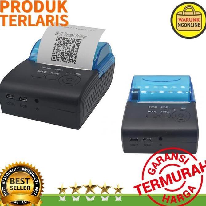 Printer Portable Bluetooth Thermal Receipt - Zjiang Mini 5805-DD