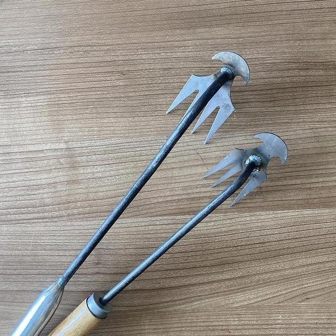 Lansungkirim- Weeding Garu Harrow Manual Weeding Hoe Weeding Penghapusan Puller Hoe