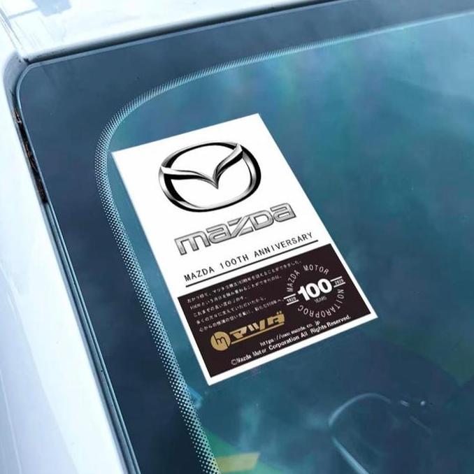 Carssand- Stiker Kaca Depan Mobil Statis Anti Air / Stiker Mobil Gaya Retro/Pvc