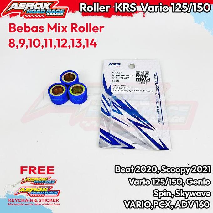 Cod,Bisa- Roller Krs Ktc Mix Vario 125 150 Pcx Adv Genio Beat Scoopy 2020 2021