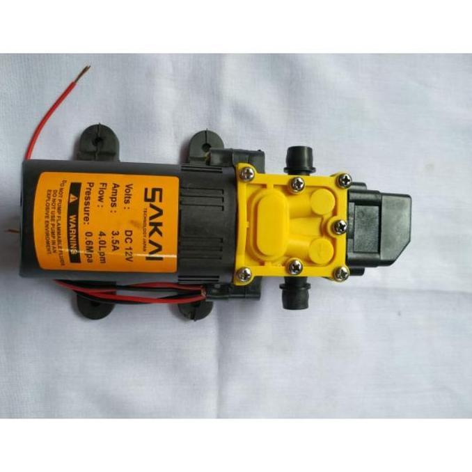 DINAMO POMPA AIR 12V SAKAI 100PSI 5 LPM/ POMPA AIR DC 12V SAKAI /DINAMO SPARE PART SPRAYER ELEKTRIK 