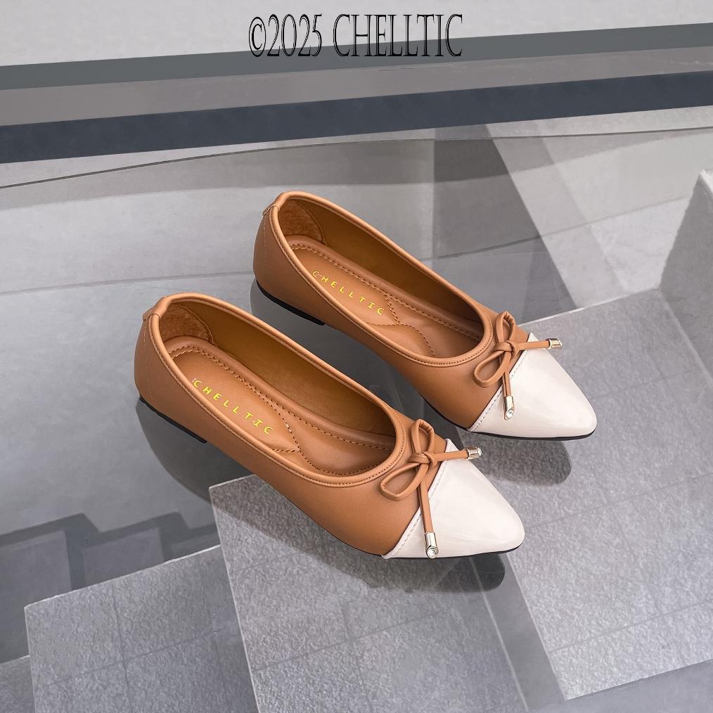 EXCLUSIVE CHELLTIC Sepatu Wanita Flat Shoes Super Empuk | Sepatu balet | Sepatu flatshoes Cewek Kore