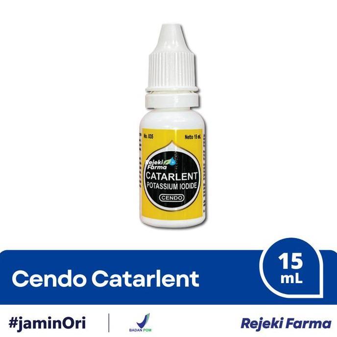 Eyasped- Cendo Catarlent 15 Ml - Botol Obat Tetes Mata Catarlen 15Ml