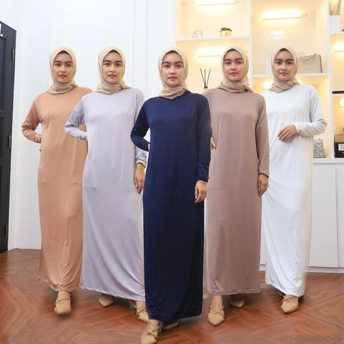 Hokywoi- Manset Baju Lengan Panjang Manset Wanita Dalaman Inner Dress Bahan Lembut