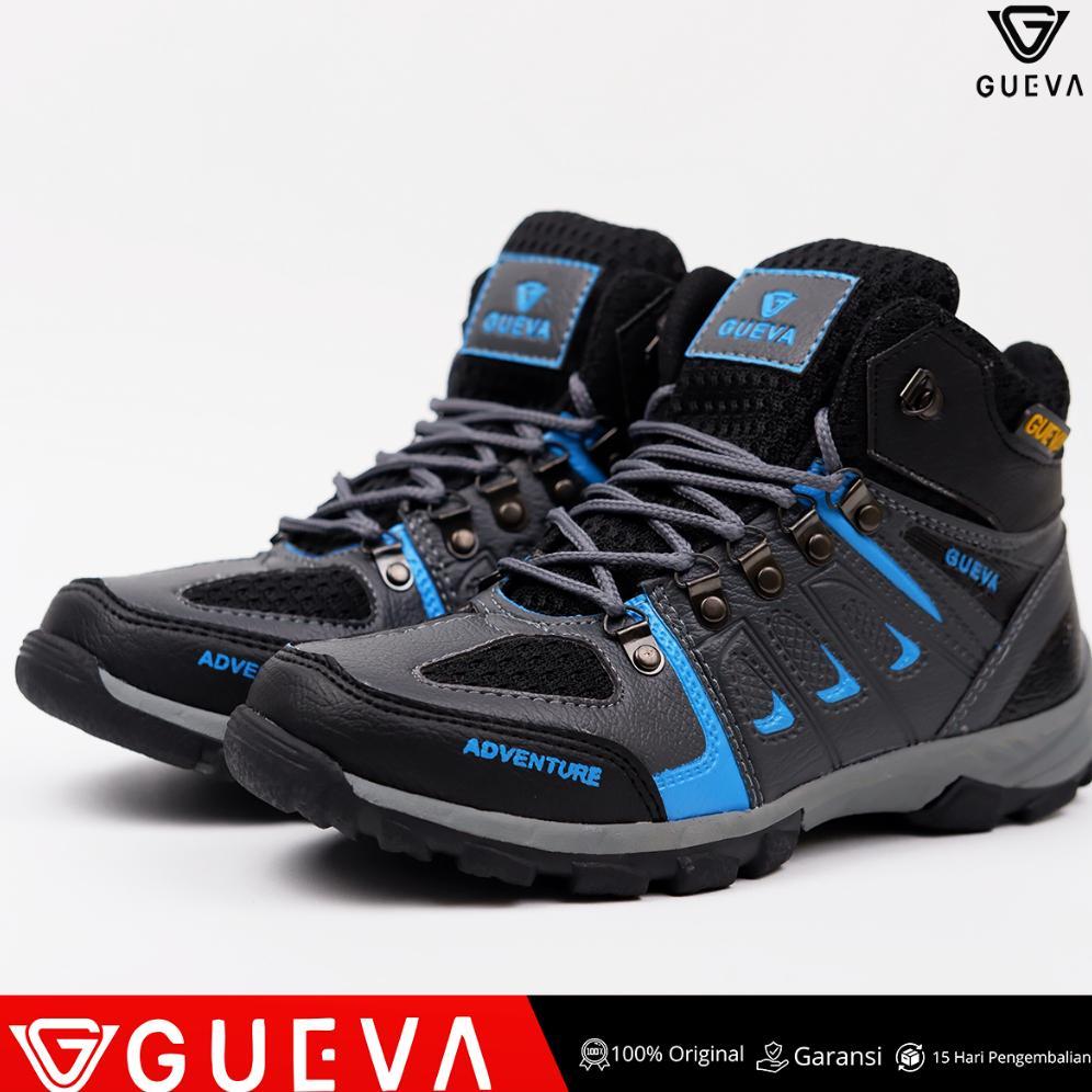 LIMITED GUEVA Sepatu Hiking Pria Olahraga Outdoor Sepatu Gunung Gueva Paramount Adventure Anti Slip 