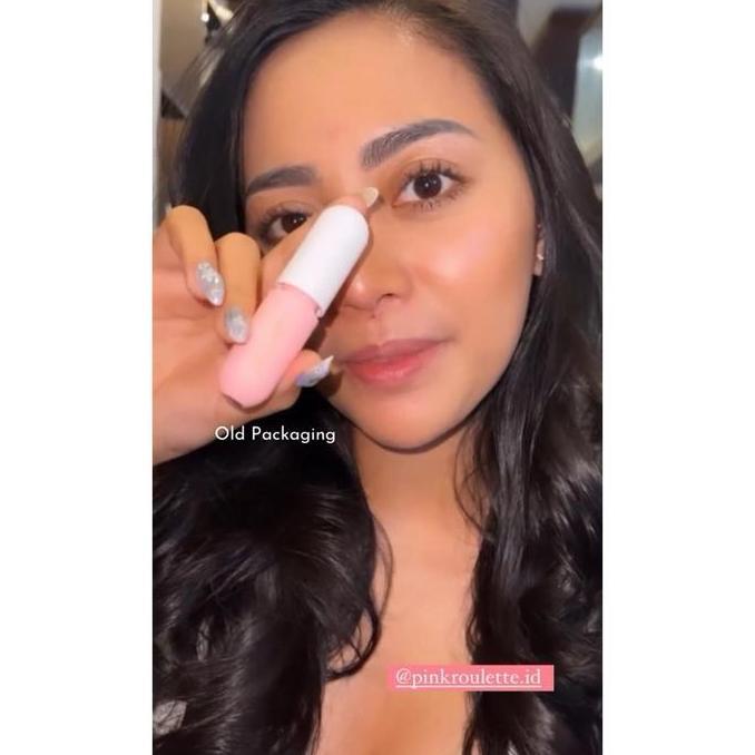 Lansungkirim- Jolly Tint Pinkroulette - Lip Tint Stain With Serum | Liptint Pigmented, Liptint Tahan