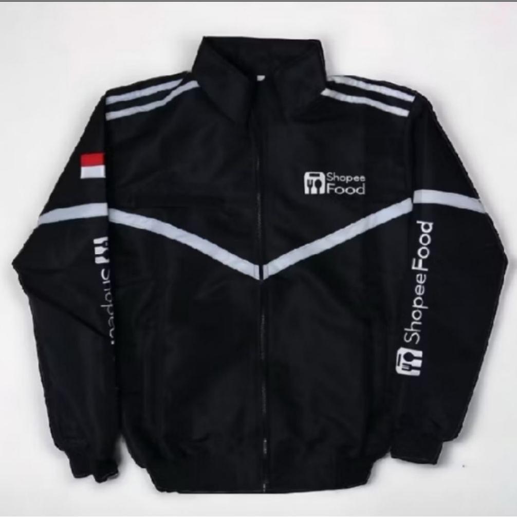 HOT Jaket bomber hitam jaket sp food