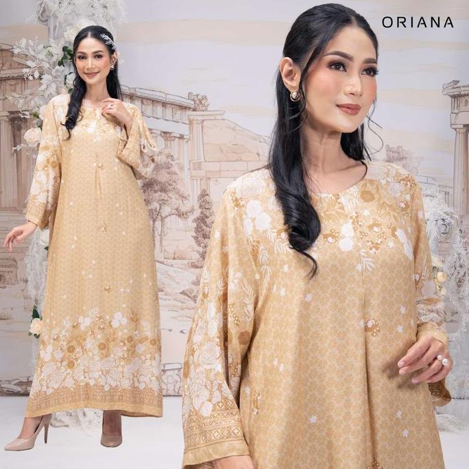 Hokywoi- Oriana Dailywear Daster Busui Yolanda Sizing Collection | Daster Lengan Panjang Busui Frien