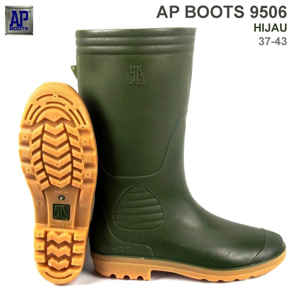 VALUE PACK KATZZ AP Boots 9506 Original Hijau UK 38 - 43 AP-9506 AP Boot Pertama Model Legendaris Or