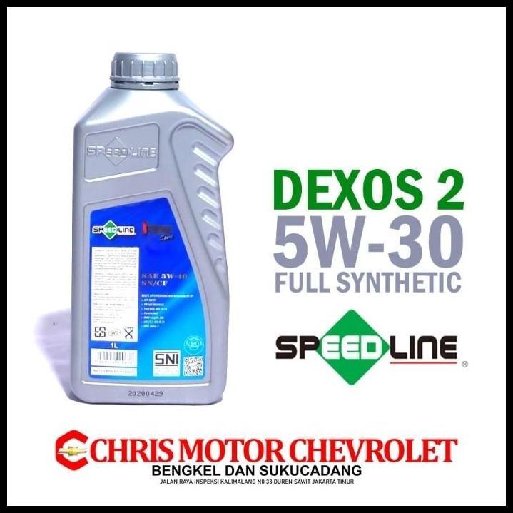 DISKON OLI MESIN SPEEDLINE SPORT 5W 30 DEXOS 2 HIGH QUALITY 