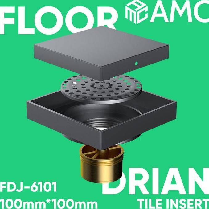 Amc Fdj 6101 Floor Drain Strainer Saringan Got Kamar Mandi Anti Bau