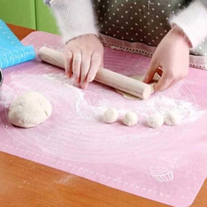 Alas Adonan Alas Tatakan Adonan Kue Baking Roti Pizza Silicone