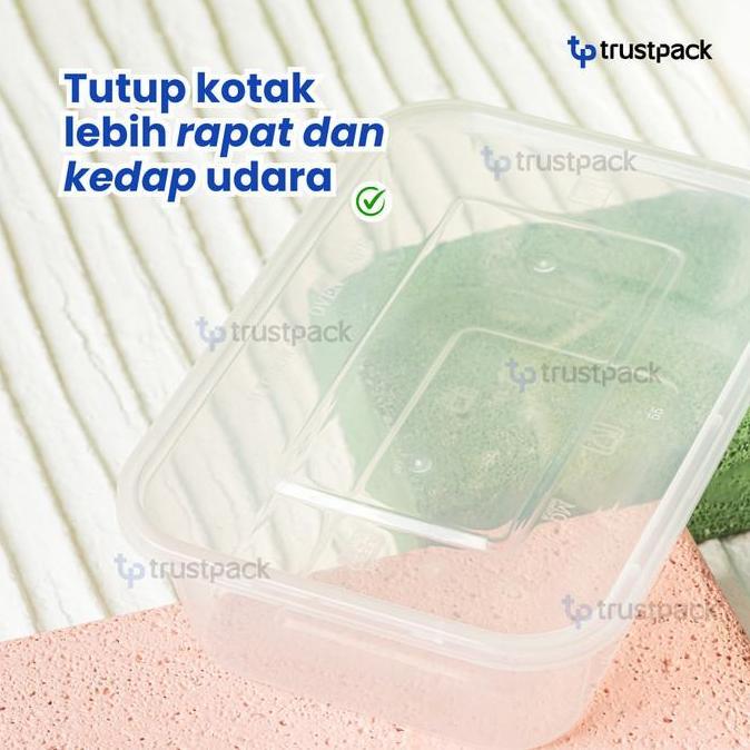 Kotak Makan 650 ml Tempat Box Nasi Microwave Thinwall Food Container