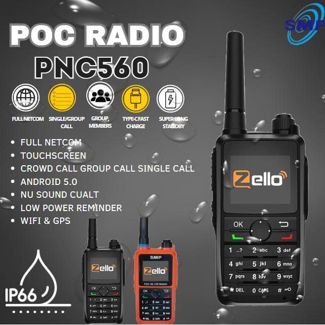 Terlaris Ht Poc Smp By Moto 4G Waterproof Walkie Talkie Walkie  Talkie Android