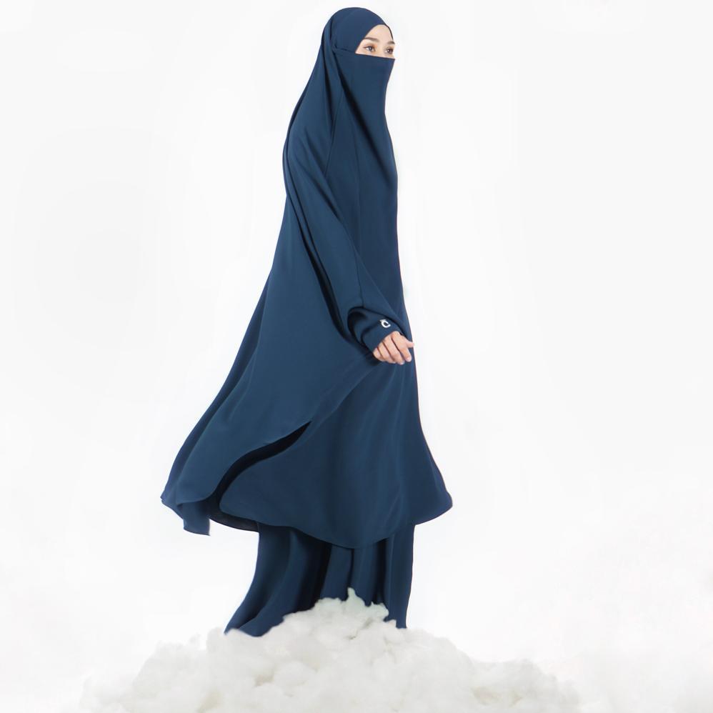 Chadaree-Midnight Allure Maaja Set Khimar Anti-UV
