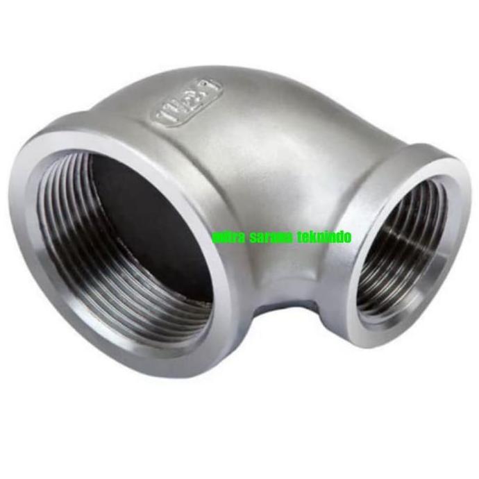 Reducer elbow stainless drat 1 x 1/2"(inch)/V-sok elbow stainless