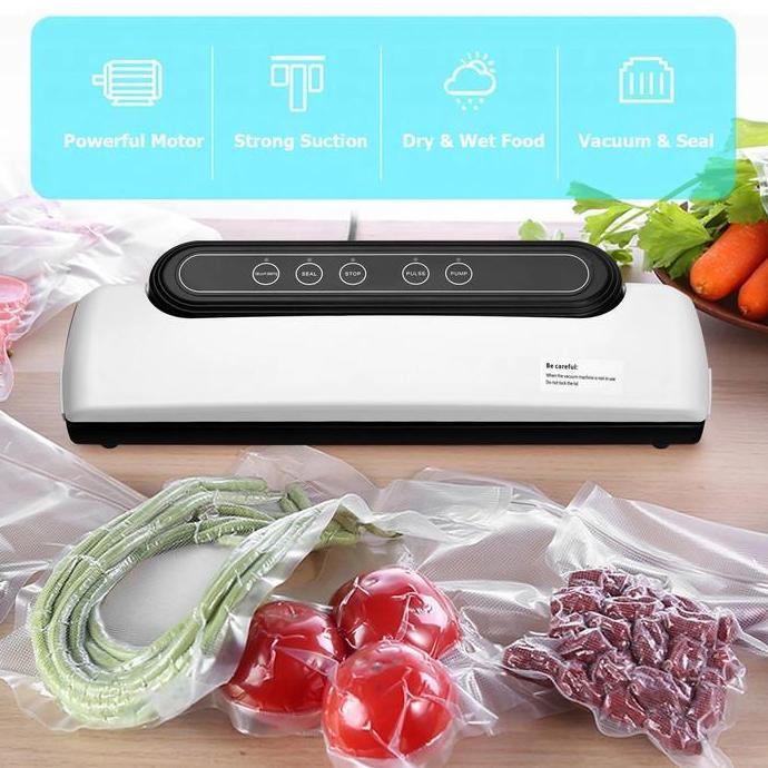 Mesin Vacuum Sealer Vacum Food Vaccum Alat Vakum Makanan Press Plastik