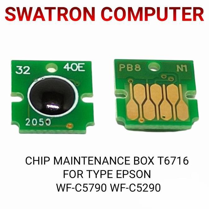 CHIP MAINTENANCE BOX T6716 EPSON WF-C5790 WF-C5290 T 6717 C 5290 5790