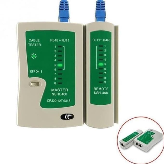 Deepflip- Kabel Lan Tester/ Tester Rj45 / Tester Kabel Lan / Tester