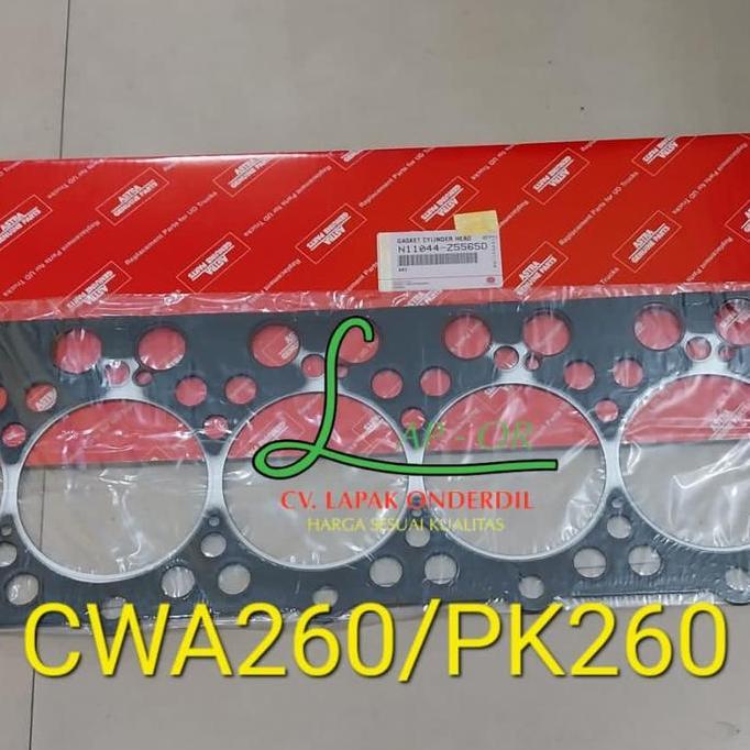 Super Murah, Gasket Cylinder Head Paking Kop Deksel Nissan Euro 2 Fe6T Cwa260 Pk260