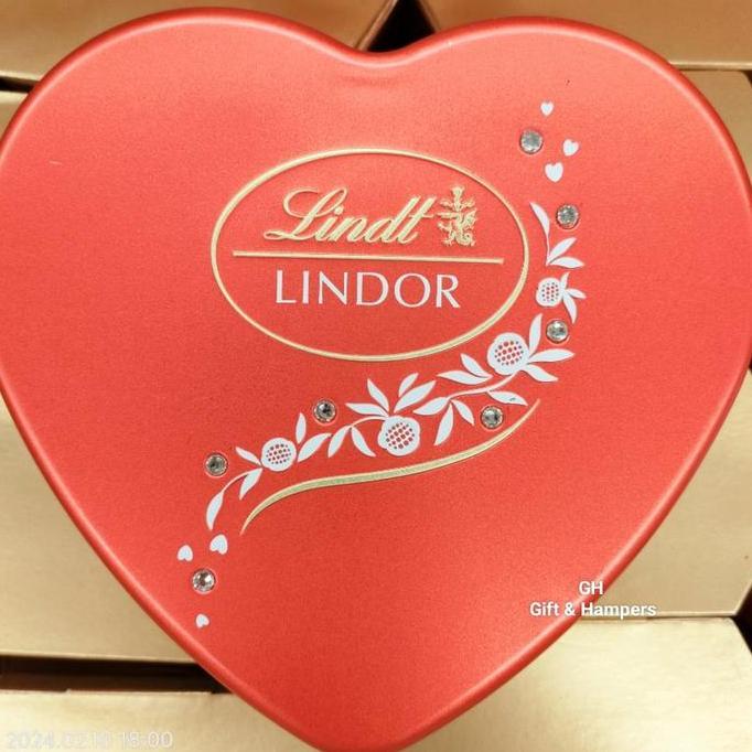 Coklat Valentine Lindor 96gr Lindt Import Premium Gift Box Love Kado