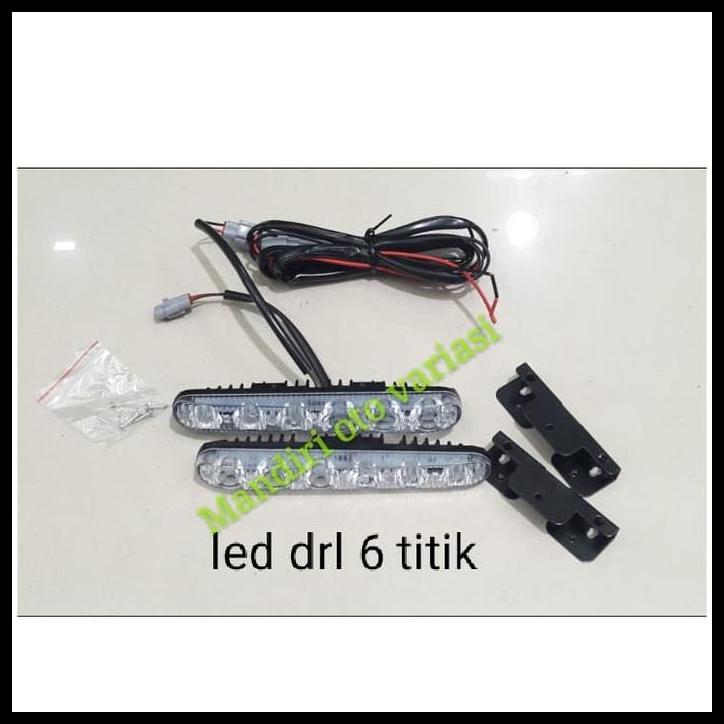 GRATIS ONGKIR LAMPU LED DRL MOBIL TOYOTA YARIS 