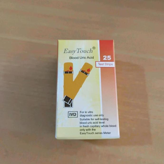 Strip asam urat uric acid Easytouch Easy touch GCU 3in1