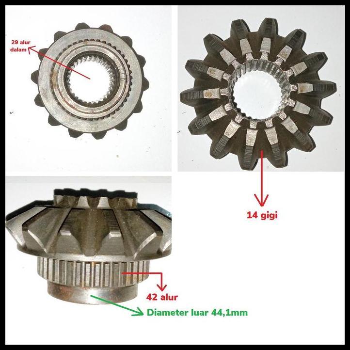TERBARU GIGI GARDAN BELAKANG AMC 20 TRAC-LOK DIFFERENTIAL GEAR JEEP CJ5 CJ7 