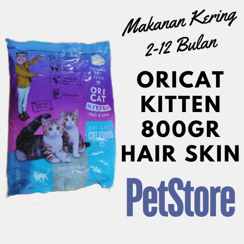 OriCat Kitten freshpack 800gr Makanan Kucing 2-12 bulan