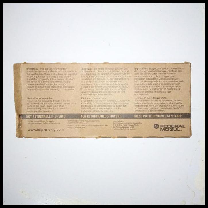 HOT DEAL CRANKSHAFT REAR SEAL KIT BELAKANG JEEP CJ5 CJ7 CHEROKEE WRANGLER TJ YJ 