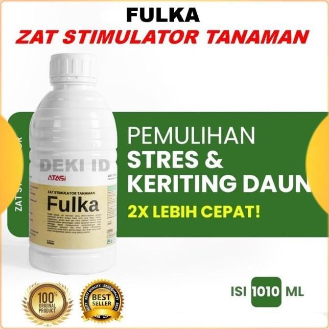 Fulka 1 L Zat Stimulator Tanaman Pupuk Asam Fulvat Humat Amino
