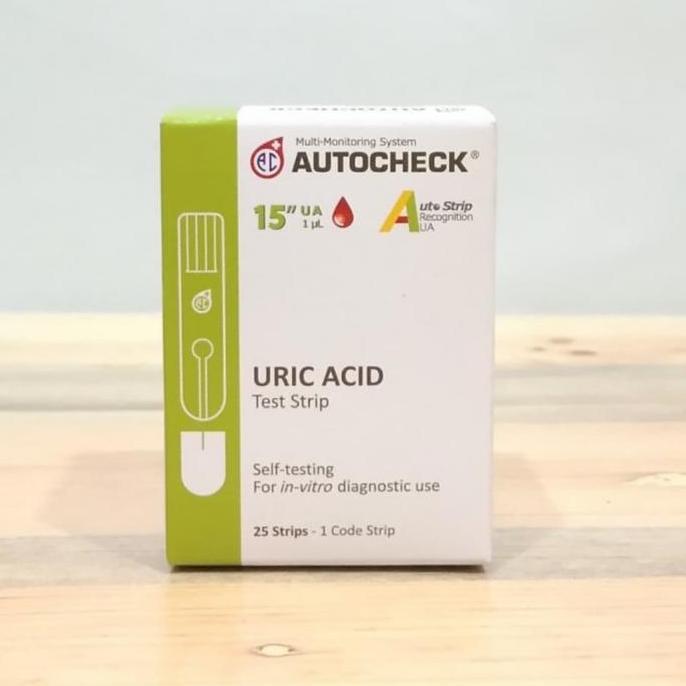 Strip asam urat autocheck/refill strip Autocheck asam urat/Autocheck