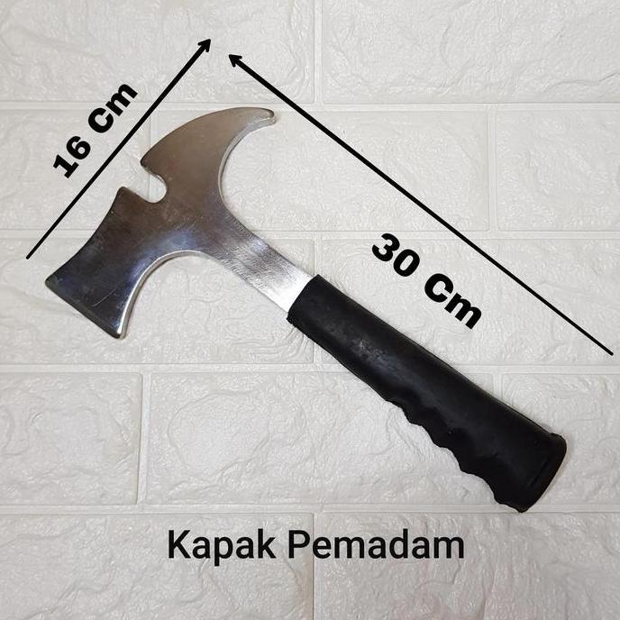 Kapak Kampak Pemadam Kebakaran DAMKAR Fire Axe Hydrant Plus Sarung