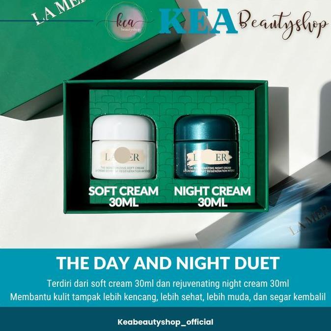 LA MER DAY & NIGHT DUET [SOFT CREAM 30ML - REJUVENATING NIGHT CREAM 30ML]