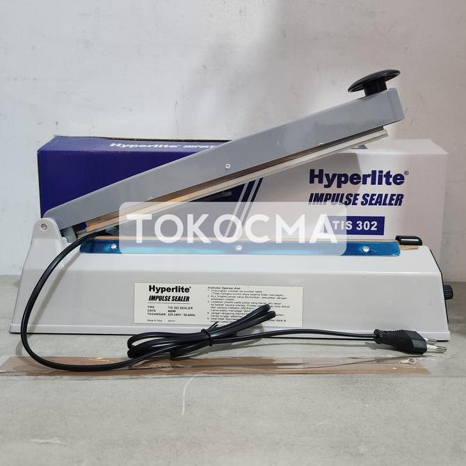 TERMURAH - Impulse Sealer 30 cm 30cm TIS 302 Hyperlite / Alat Press Plastik / Mesin Plastik