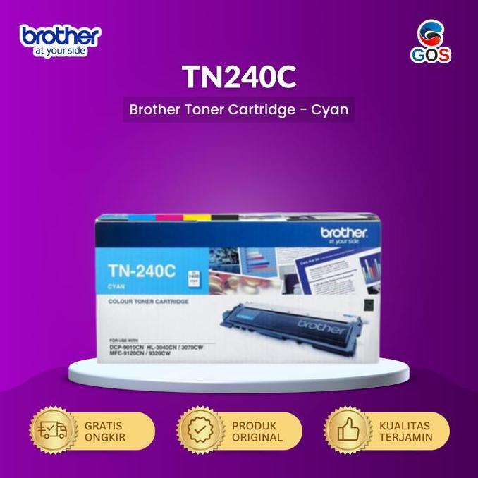 BROTHER Toner TN240 Original Cyan TN 240