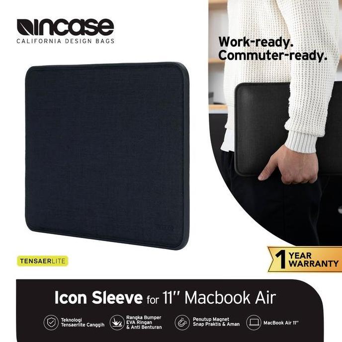 Incase Sleeve Macbook Air 11 Inch - Icon Sleeve (CL60655) Tas Laptop | Tas Macbook Air 11 Inch | Sle