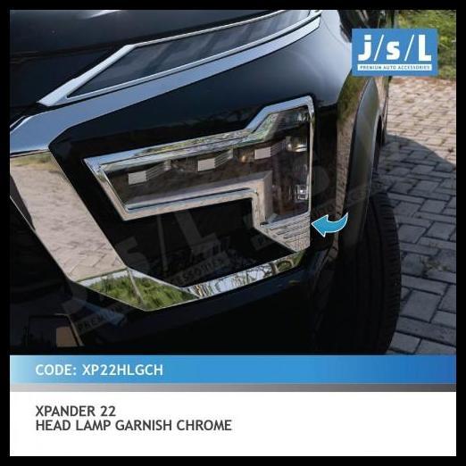 TERBARU PAKET GARNISH LAMPU DEPAN BELAKANG XPANDER 2022 2023 2024 COVER HEADLAMP STOPLAMP AKSESORIS 