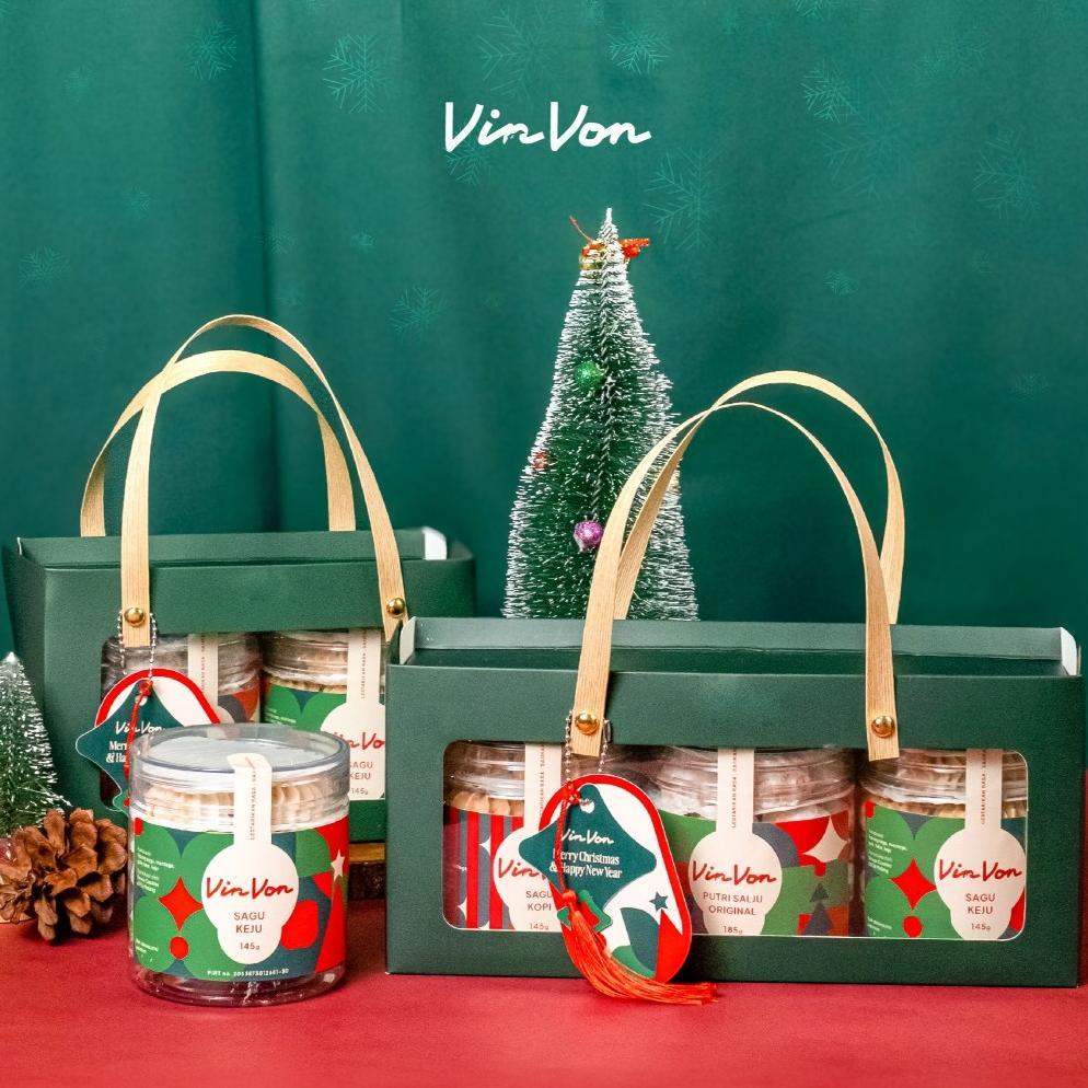 big promo vinvon - hampers sagu series | gift box | kado | hadiah | souvenir |  hampers kue kering |