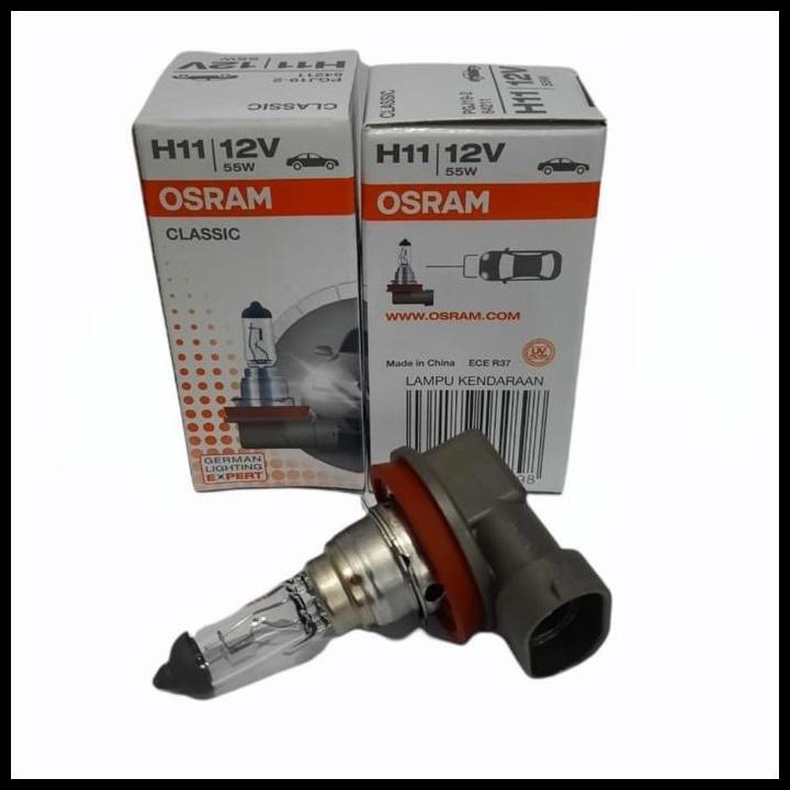 TERLARIS OSRAM H11 12V 55W 64211 BOHLAM LAMPU DEPAN KABUT HONDA ACCORD BRIO RS CRV CIVIC 2.0 2.4 FRE