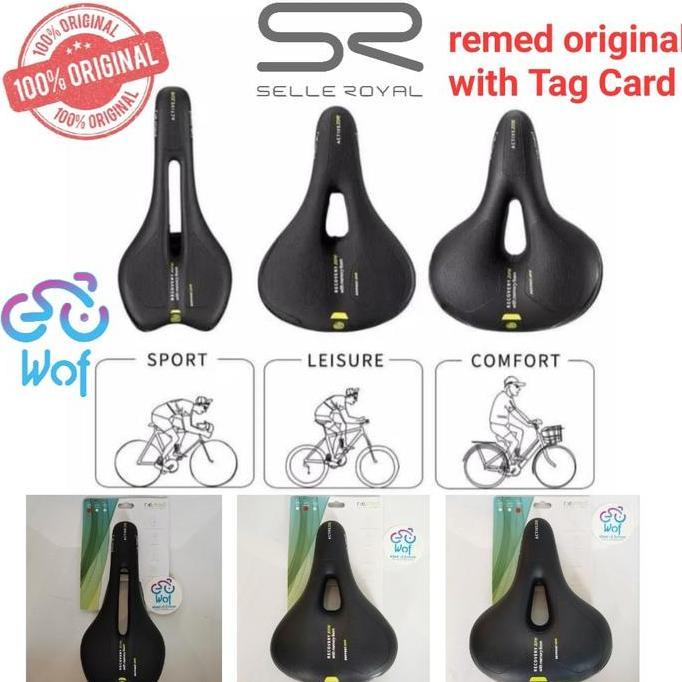 Sadel Selle Royal Remed - Jok Sepeda - Empuk dan Nyaman (TERBAIK) (TERBARU) (TERMURAH)