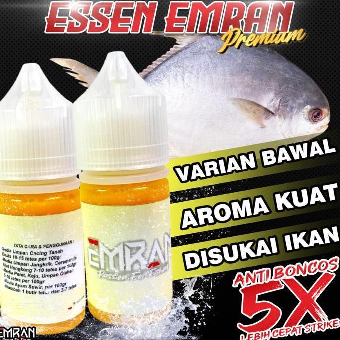Essen Emran Premium Umpan Ikan Lele umpan Pancing Bawal Patin (TERBAIK) (TERBARU) (TERMURAH)