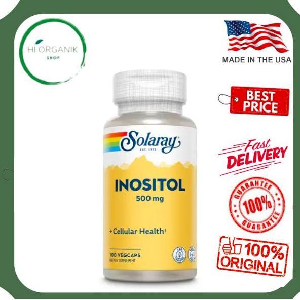 Solaray Inositol 500 mg 100 Capsules