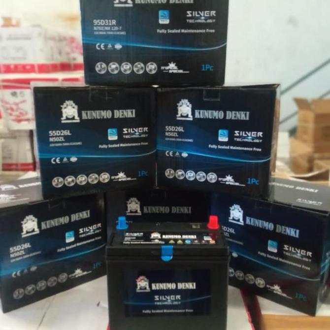 TERMURAH - AKI BATERAI KERING KUNUMO DENKI NS60/46B24R AVANZA XENIA TERIOS RUSH