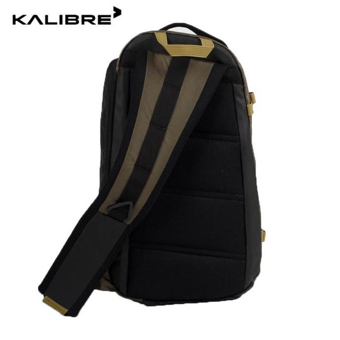 Tas Selempang Kalibre Indicate Sling Bag 10L Black Khaki